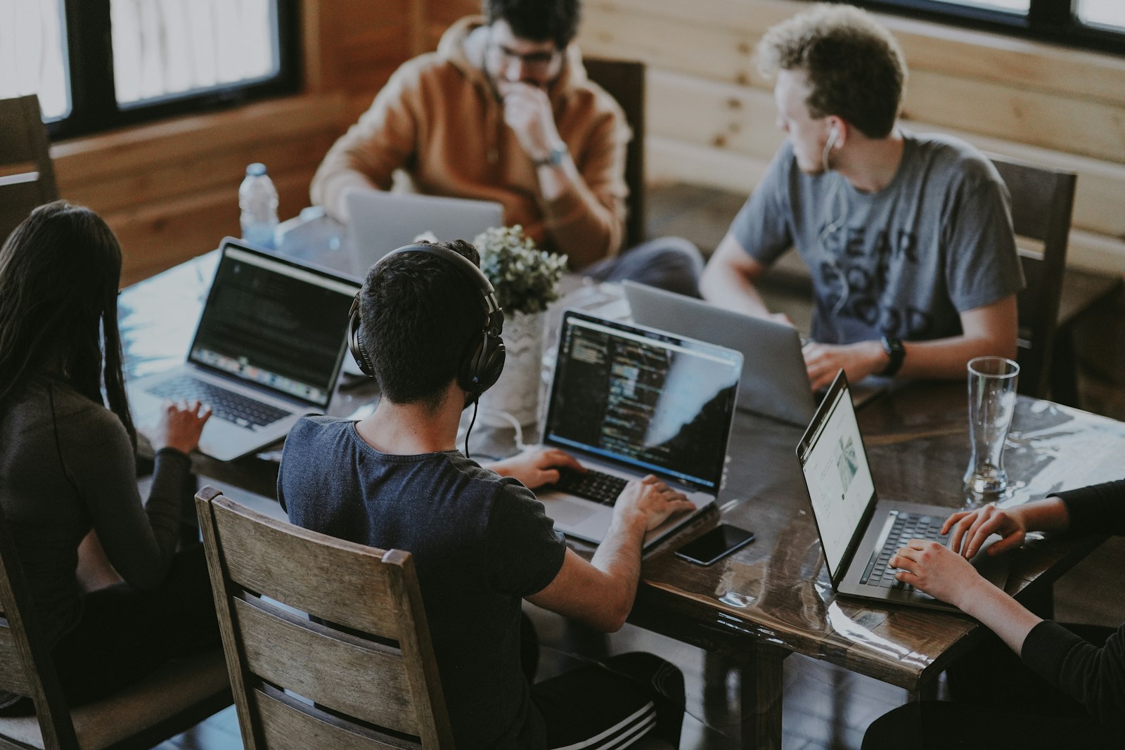 Équipe et workspace tech